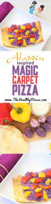 aladdin inspired magic carpet pizzas