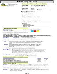 material safety data sheet zep