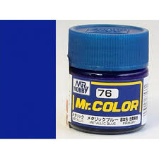 Ze C76 Mr Color 10 Ml Metallic Blue