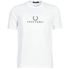 Fred Perry Mens Embroidered T Shirt