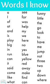 Sight Word Worksheets Pre K Kindergarten Primer Sight Word Sentences