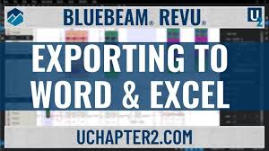 bluebeam revu archives u chapter 2