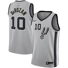 The spurs kit and training wear for the 2020/21 season is now available from the official spurs shop. Men S San Antonio Spurs Demar Derozan Nike Gray 2019 2020 Swingman Jersey Statement Edition
