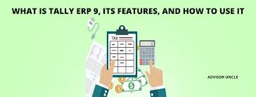 what is tally erp 9 its features and