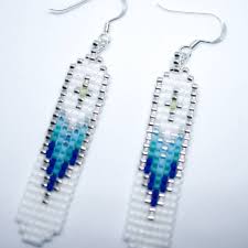 native american style beaded earrings