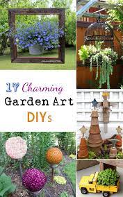 17 Charming Garden Art Diys Garden