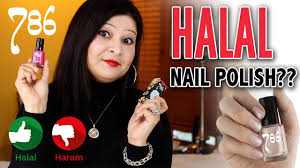 halal nail polish 786 cosmetics