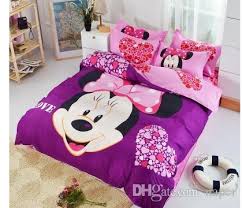Purple Minnie Mouse Bedding Sets