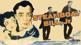 Silent Movie and Pipe Organ - Steamboat Bill Jr.