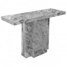 Newcastle Grey Marble Console Table