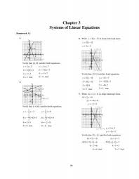Chapter 3 Systems Of Linear Equations