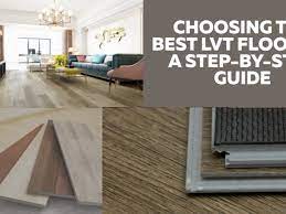 choosing the best lvt flooring a step