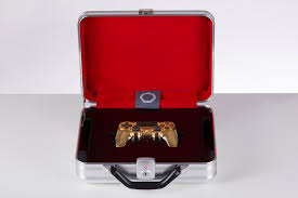 Luxury manufacturer truly exquisite has now announced a 24k gold limited edition sony ps5, as well as a gold version of the duslsense controller and headphone, will open reservations soon. Game Fanatics Will Want This 24k Gold Playstation 4 Controller Joe S Daily