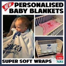 personalised baby blanket newborn boy