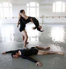 ballet turns into rain dance during