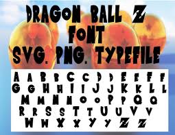 Dragon ball z is an anime sequel to the dragon ball tv series, based on the dragon ball manga written by akira toryama. Excited To Share The Latest Addition To My Etsy Shop Dragon Ball Z Font Svg Dragon Ball Z Font Pngs Dragon Ball Z Font Typ Dragon Ball Z Dragon Ball Dragon