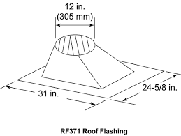 Roof Flashing For Sl3 Series Vent Pipe