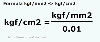 kgf mm2 to kgf cm2 convert kgf mm2