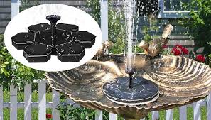 1 Or 2 Solar Powered Floating Fountains