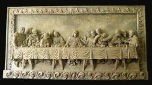 The Last Supper Huge Sculpture Relief
