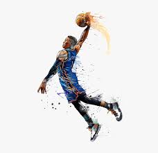 Looking for the best russell westbrook dunking wallpaper hd? Nba Drawing Wallpaper Transparent Png Clipart Free Russell Westbrook Dunk Art Free Transparent Clipart Clipartkey