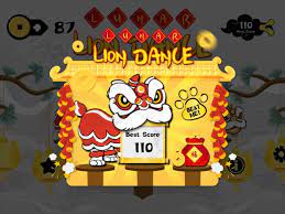 lunar lion dance on the app