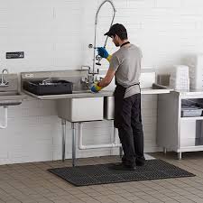 two compartment commercial sink