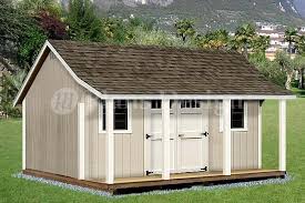 Plans Design 12 X 16 Storage Shed With Porch Plans For Backyard Garden Design P81216