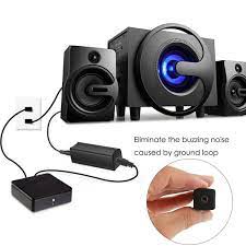 3.5mm Aux Audio Noise Filter Ground Loop Isolator Eliminate Car Electrical  Noise : Amazon.in: Electronics