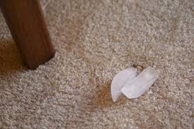 cure carpet dents with ice cubes