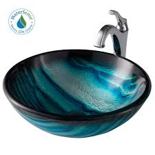 Glass Vessel Bathroom Sink