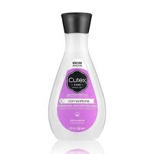 cutex nail polish remover without