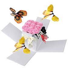 Surprise Box With Butterfly Therescipes Info gambar png