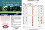 Score Card - Queens Park Golf Club