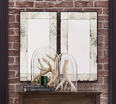 Tribeca Antiqued Glass Wall Mirror 16