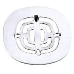 Shower drain covers for acrylic, fiberglass, metal, and