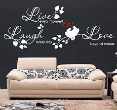wall stickers live laugh love wall