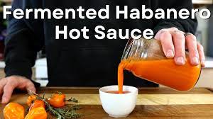 lacto femented habanero hot sauce