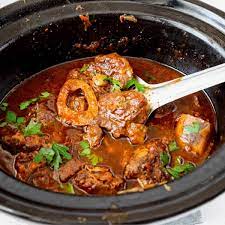 slow cooker veal shanks osso buco in