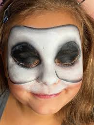 y skeleton face paint tutorial for