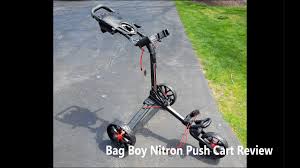 review bag boy nitron golf pushcart