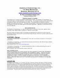 Cosmetologist Cover Letters Inspirational Hair Stylist Cover Letter