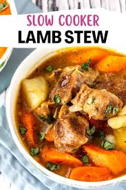 slow cooker lamb stew tasty oven