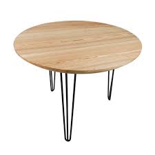 Round Dining Table Ash Wood Table