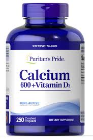 Calcium and vitamin d combination is used to treat or prevent a calcium deficiency. Calcium Carbonate 600 Mg With Vitamin D 125 Tablets Calcium Supplements