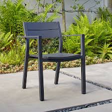 belvedere dining chair in charcoal