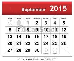 Septiembre 2015 Calendario Eps10 File Capas Diferente