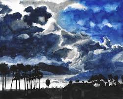 Storm Clouds Painting By Lisa Schulaner