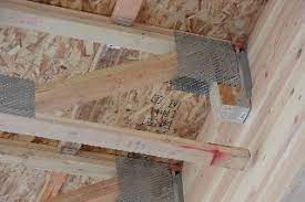 top bearing wood floor truss