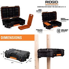 Ridgid 2 0 Pro Gear System Power Tool